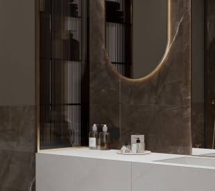 Плитка Laparet  Timeless espresso Таймлесс эспрессо глянц. рект. арт LP6012B0230R (60х119,5)